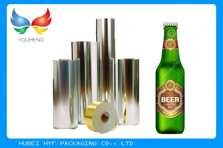 O vácuo colorido da prova da água metalizou 73gsm de papel para etiquetas das garrafas de vidro de vinho da cerveja
