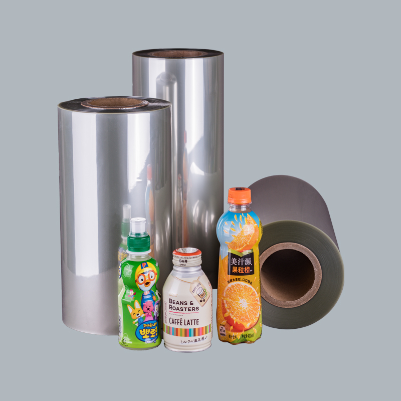 Single Gross Weight 1000 Kg PETG Shrink label Film for Packaging Can Be Printed With Flexographic Or Gravure Printing Clear
