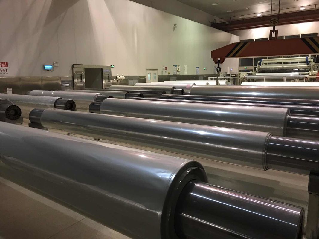 Filme Termorretrátil PETG Transparente Perfeito para Impressão Flexográfica e Rotogravura, Núcleo de 3